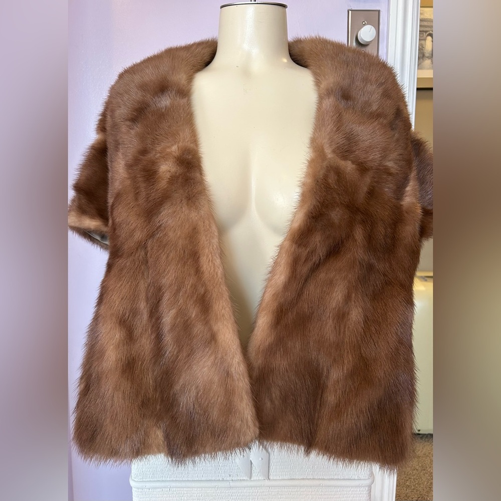 Mink Fur Shawl